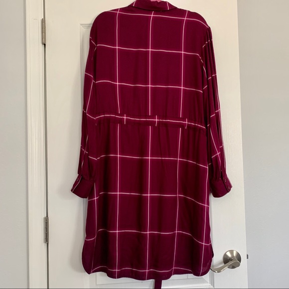 Plaid dress - pink - Picture 2 of 4